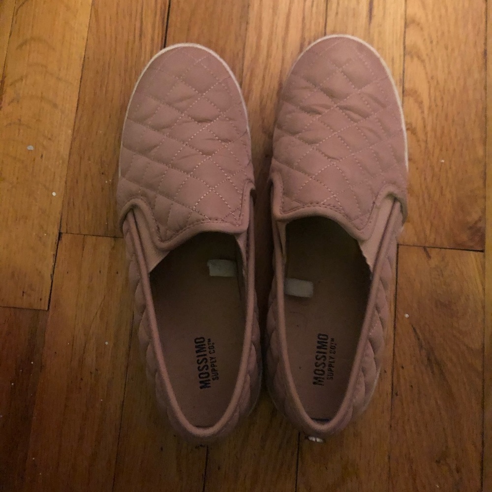 Pink Slip on Sneakers